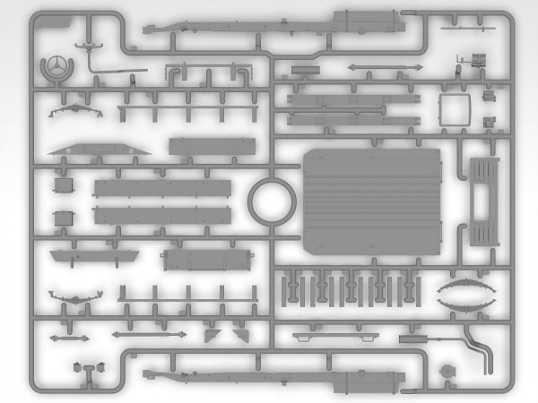 ICM 35588 G7107 in German Service with infantry 1/35