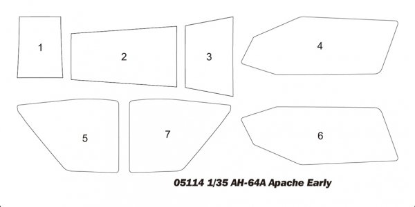 Trumpeter 05114 AH-64A Apache Early 1/35