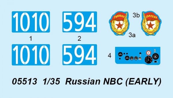 Trumpeter 05513 Russian NBC EARLY (1:35)