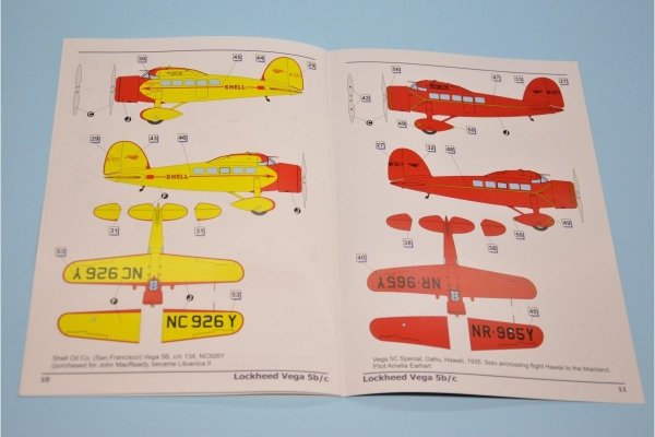 Dora Wings 48024 Lockheed Vega 5C 1/48
