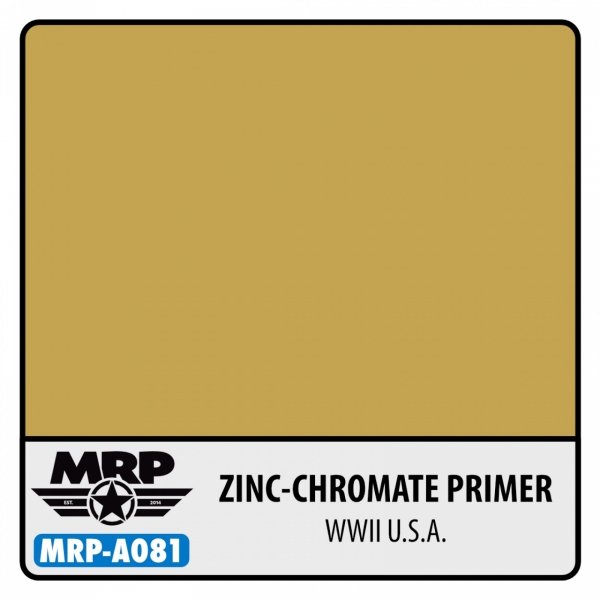 Mr. Paint MRP-A081 WWII US - Zinc-Chromate primer - aqua colors - 17ml