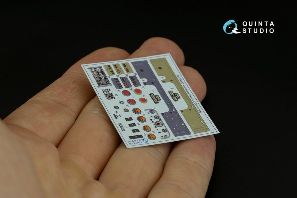 Quinta Studio QD35070 Mercedes-Benz L1500A 3D-Printed &amp; coloured Interior on decal paper (ICM) 1/35