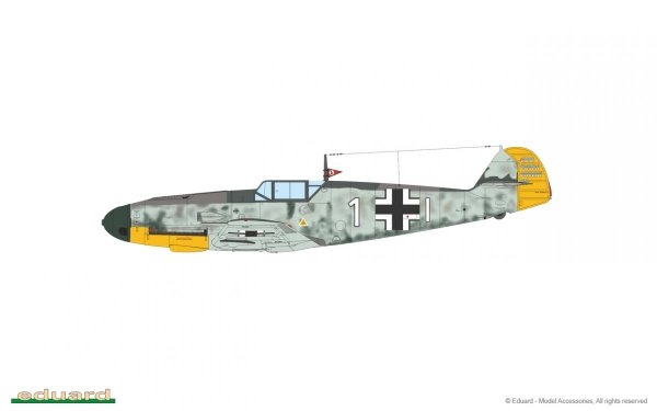 Eduard 70154 Bf 109F-2 ProfiPACK 1/72