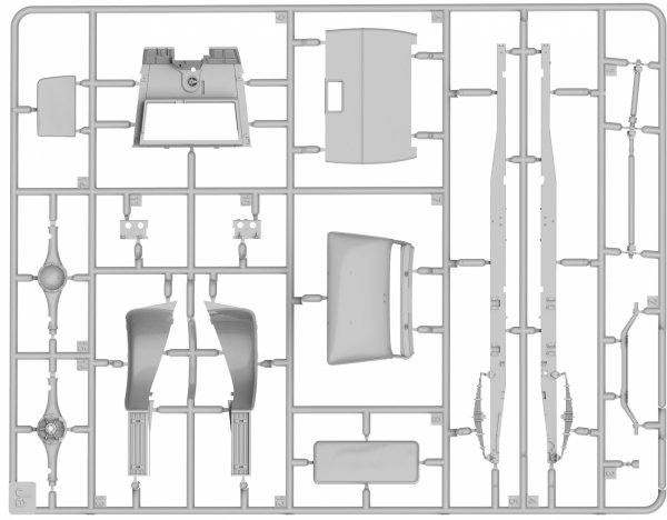 Miniart 35453 German 3t Troop Carrier 3.6-36S Radkasten-Normal-Type 1/35