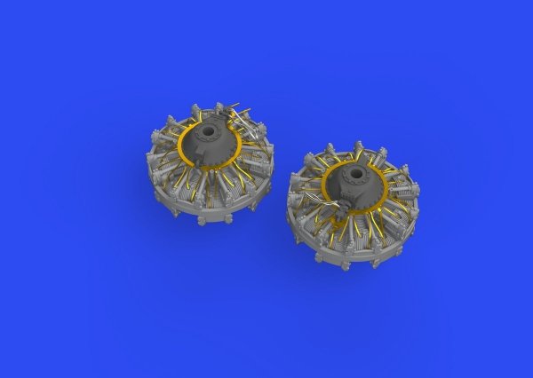 Eduard 672275 B-25J engines EDUARD/HASEGAWA 1/72