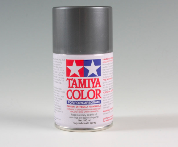 Tamiya 86063 PS-63 Bright Gun Metal Spray Gloss 100ml