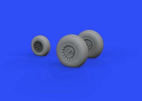 Eduard 648534 A-26/ B-26 Invader wheels 1/48 ICM
