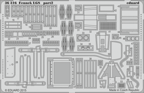 Eduard 36316 Fennek LGS TRUMPETER 1/35