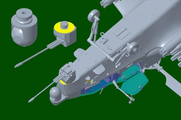 Trumpeter 05849 Chinese Z-10G Attack Helicopter 1/48