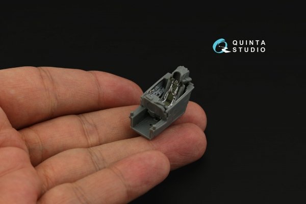 Quinta Studio QD72072 MiG-29A NATO 3D-Printed &amp; coloured Interior on decal paper (GWH) 1/72