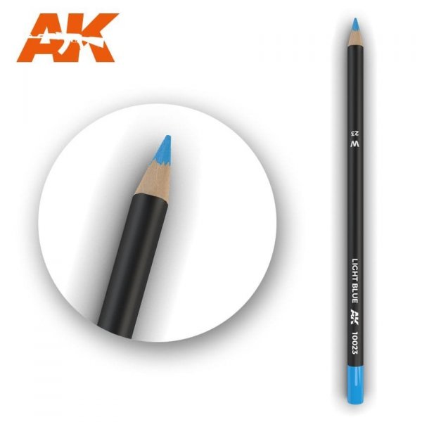 AK Interactive AK10023 Watercolor Pencil LIGHT BLUE