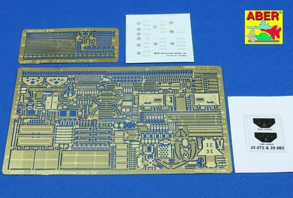 Aber 35083 Samochód pancerny M20 (TAM,ITA) (1:35)