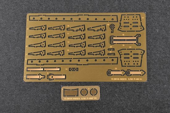 Trumpeter 03227 P-40F War Hawk 1/32