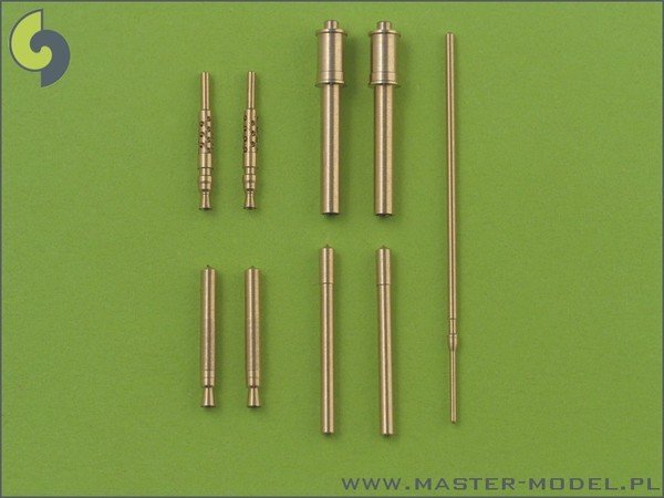 Master AM-48-017 Fw 190 A2 - A5 armament set (MG 17 barrel tips, MG FF barrels, MG 151 barrels in fairings) &amp; Pitot Tube (1:48)