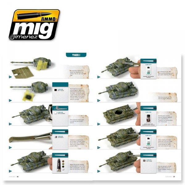 AMMO of Mig Jimenez 6003 PAINTING WARGAME TANKS (English)