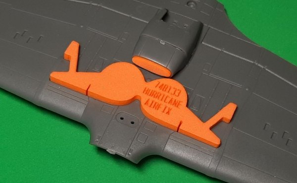 Omask 748133 Hawker Hurricane Mk.I Wheel Bay Plugs - EVA foam plugs for wheel bays (for Airfix) 1/48