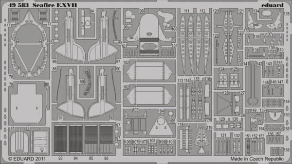 Eduard 49583 Seafire F. XVII S. A. 1/48 AIRFIX