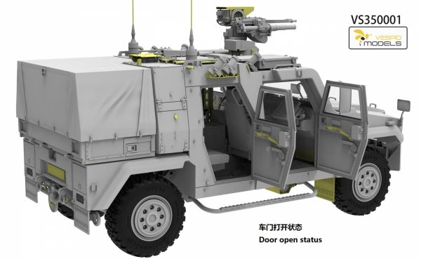 Vespid Models VS350001 German Utility Vehicle 2011 Production Eagle IV 1/35
