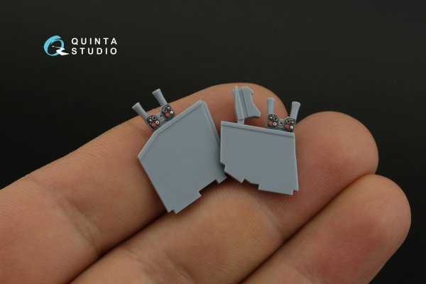 Quinta Studio QDS-35119 AH-1Z 3D-Printed coloured Interior on decal paper (Academy) (Small version) 1/35