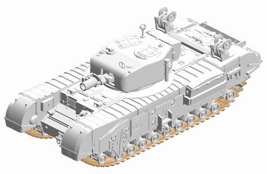 Dragon 7521 Churchill Mk.IV AVRE 1/72