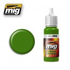 AMMO of Mig Jimenez 0096 CRYSTAL PERISCOPE GREEN