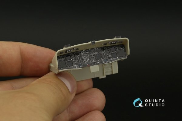 Quinta Studio QDS+35108 MH-60L 3D-Printed &amp; coloured Interior on decal paper (Kitty Hawk) (with 3D-printed resin parts) (small version) 1/35