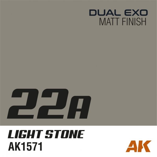 AK Interactive AK1581 DUAL EXO SCENERY SET 22 – 22A LIGHT STONE &amp; 22B DARK STONE