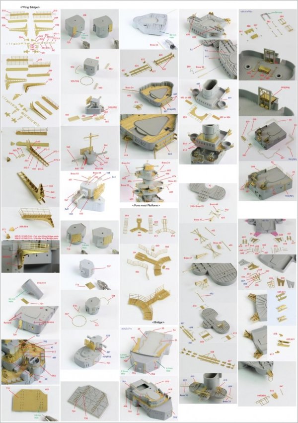 Pontos 27001F1 BISMARCK 1941 Detail Up Set Advanced (1:200)