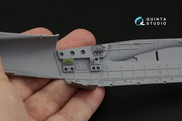 Quinta Studio QD48258 A(B)-26B 3D-Printed &amp; coloured Interior on decal paper (ICM) 1/48