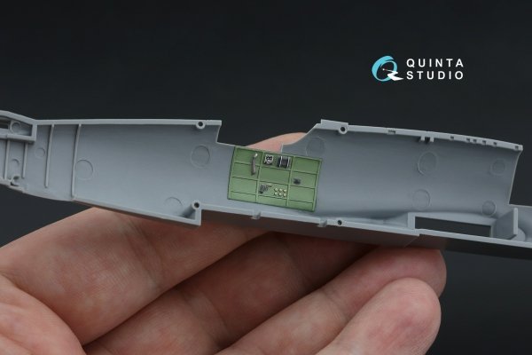 Quinta Studio QD72196 Bristol Beaufighter Mk.I 3D-Printed coloured Interior on decal paper (Hasegawa/MPM/Hobby2000) 1/72