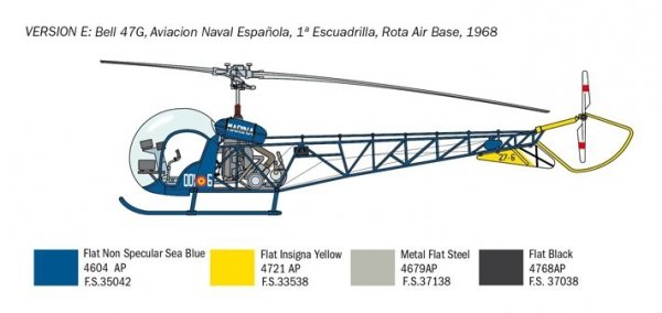 Italeri 2820 OH-13 Sioux 1/48