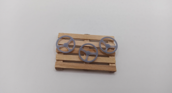 Yamamoto Model Parts YMPTUN22 Zestaw kierownic sportowych 1/24