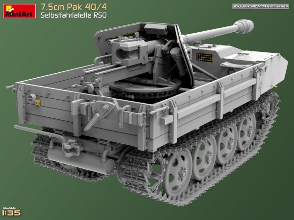 MiniArt 35483 7.5cm Pak 40/4. Selbstfahrlafette RSO 1/35