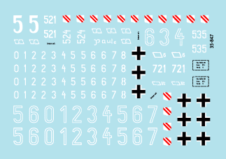Star Decals 35-847 Panzer Lehr-Division in France 1944 1/35
