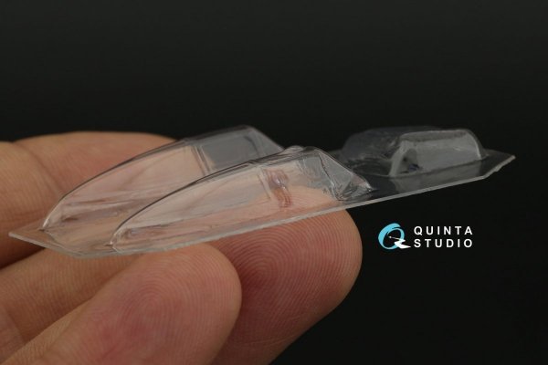 Quinta Studio QC72035 Hawker Typhoon Mk.1b (early) vacuumed clear canopy (Brengun) 1/72