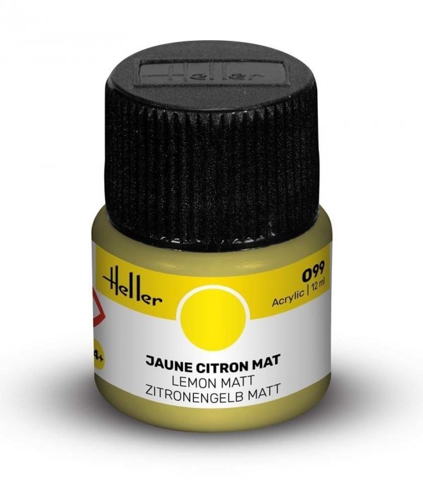 Heller 9099 099 Lemon - Matt 12ml