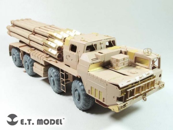 E.T. Model E35-250 Russian Long-Range Rocket Launcher 9A52-2 SMERCH form Meng SS-009 1/35