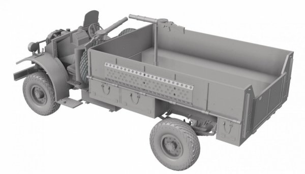 Thunder Model 35311 LRDG F30 Patrol Truck With Offset Rear Bed, Limited Bonus Edition 1/35