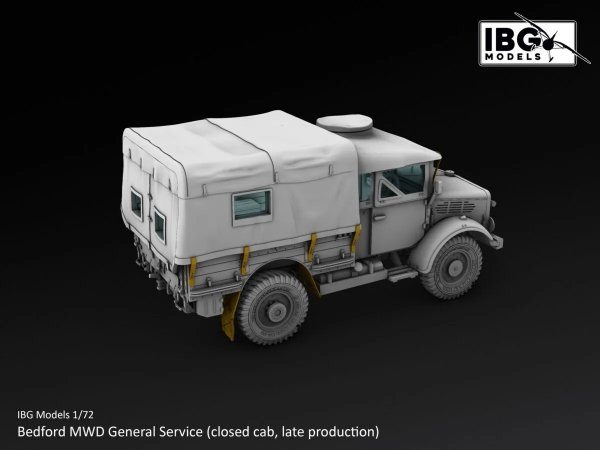 IBG 72161 Bedford MWD General Service (Closed Cab, Late production) 1/72