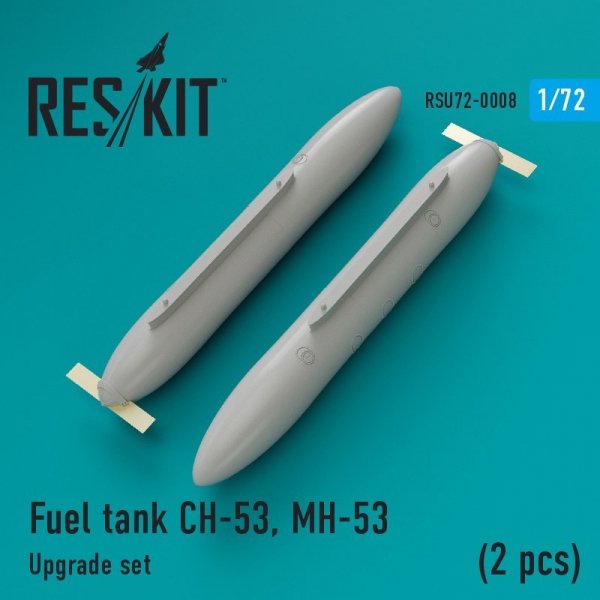 RESKIT RSU72-0008 Fuel tank СН-53, MH-53 (2 pcs) for Revell, Italeri, Fujimi 1/72