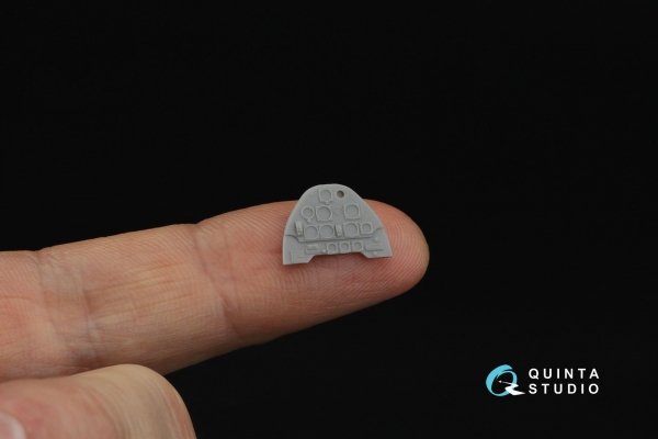 Quinta Studio QD48567 German WWII Cockpit instrument gauges 3D-Printed &amp; coloured Interior on decal paper (All Kits) 1/48