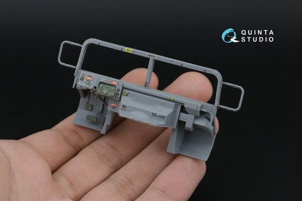 Quinta Studio QD35154 Humvee family 3D-Printed &amp; coloured Interior on decal paper (ICM) 1/35