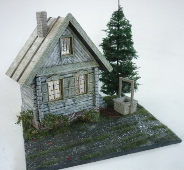 RT-Diorama 35259 Diorama-Base: Russian Farm 1/35