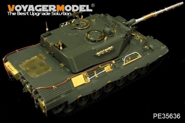 Voyager Model PE35636 Modern German Leopard 1A4 MBT B ver include Gun barrel Gun barrel Include (For MENG TS-007) 1/35