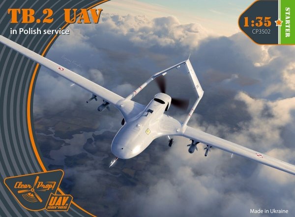 Clear Prop! CP3502 TB.2 UAV In Polish Service STARTER KIT 1/35