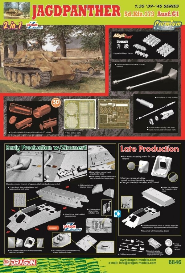 Dragon 6846 Jagdpanther Ausf.G1 1/35