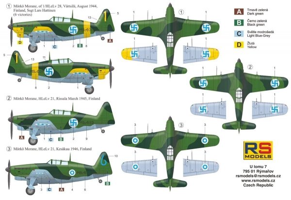 RS Models 92264 Mörko Morane 1/72