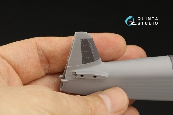 Quinta Studio QP48013 Yak-9D Exterior set (Zvezda) 1/48