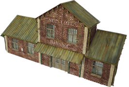 RT-Diorama 35021 Railroad Station 1/35