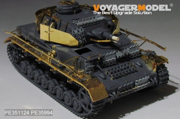 Voyager Model PE351124A  WWII German Pz.Kpfw.IV Ausf.F1（LateProduction）Basic（A ver without included Ammo) 1/35